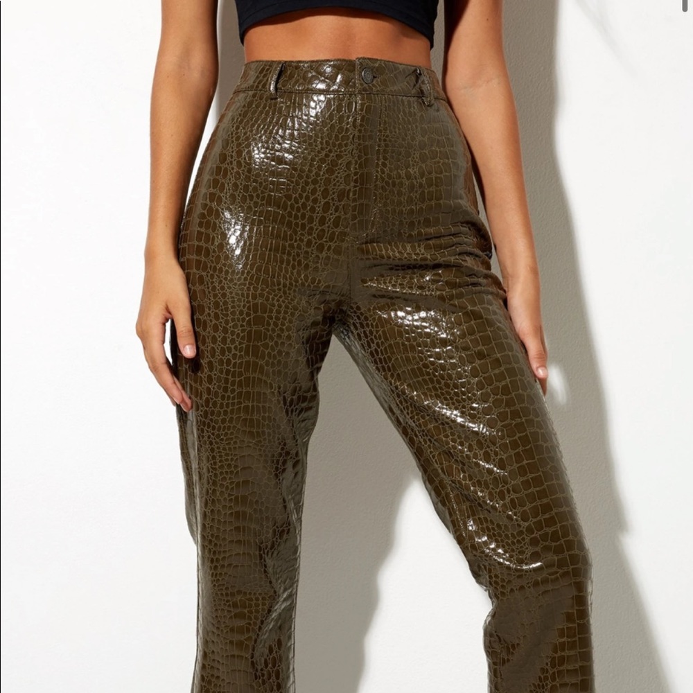 Motel Rocks Croc Pant - Picture 3 of 3